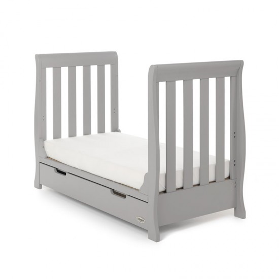 Obaby grey cot bed best sale